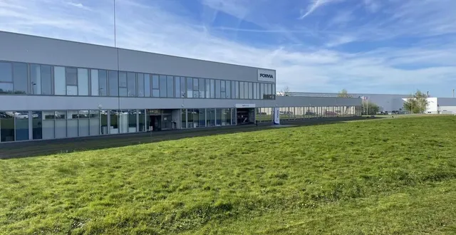 photo  l’accident s’est produit sur le site de l’entreprise forvia de caligny (orne), ce mardi 16 avril 2024.  &copy;  archives ouest-france 