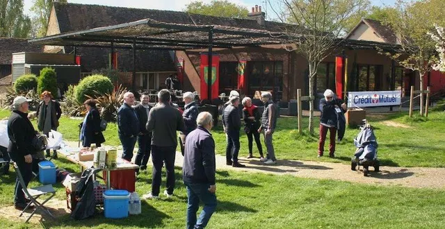 photo  les participants à la compétition de golf, l’an dernier.  &copy;  archives ouest-france 