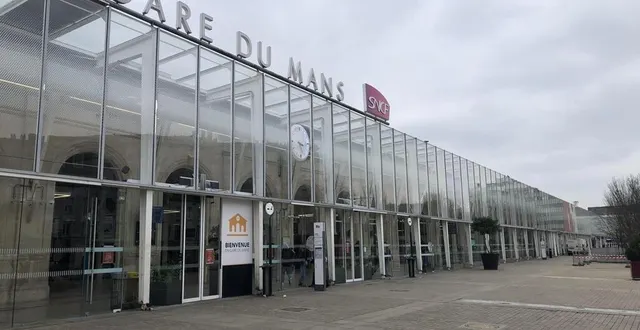 photo  du 8 mai en soirée jusqu’au 11 mai 2024 en fin de soirée, aucun train ne desservira la gare du mans.  &copy;  archives ouest-france 