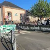 photo  les parents d’élèves ont mené une nouvelle action dans la matinée, jeudi 18 avril 2024, à l’école de souvigné-sur-sarthe. 