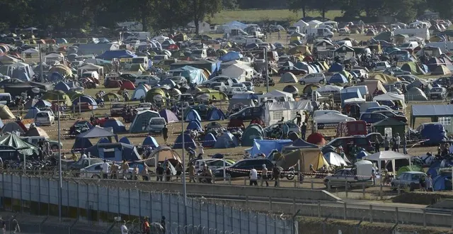 photo  les nuisances sonores dans les campings du circuit bugatti ont fortement diminué - pour l’instant - par rapport à l’édition 2023 des 24 heures motos.  &copy;  archives le maine libre 