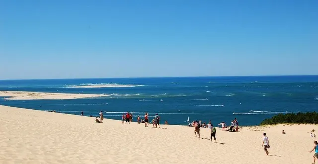 photo  la dune du pilat, l’une des merveilles du bassin d'arcachon.  &copy;  pixabay / ydirhimene0 