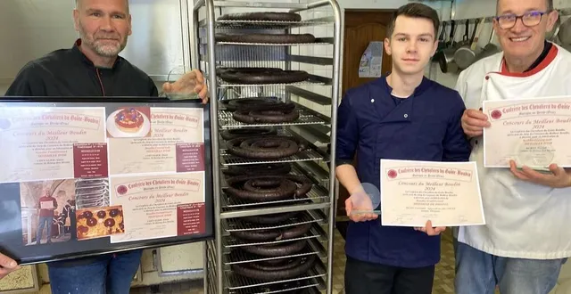 photo  l’équipe de la charcuterie collectionne les récompenses.  &copy;  le maine libre 