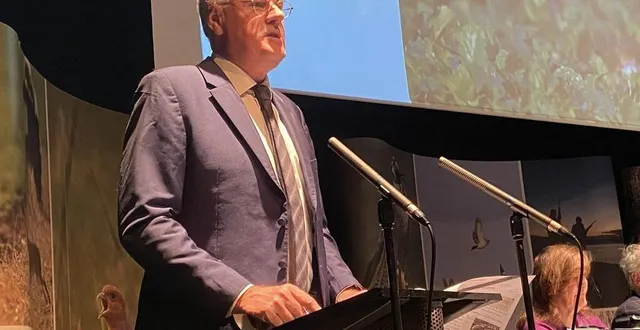 photo  christophe de balorre, président de la fédération départementale des chasseurs de l’orne, ainsi que du conseil départemental.  &copy;  ouest-france 