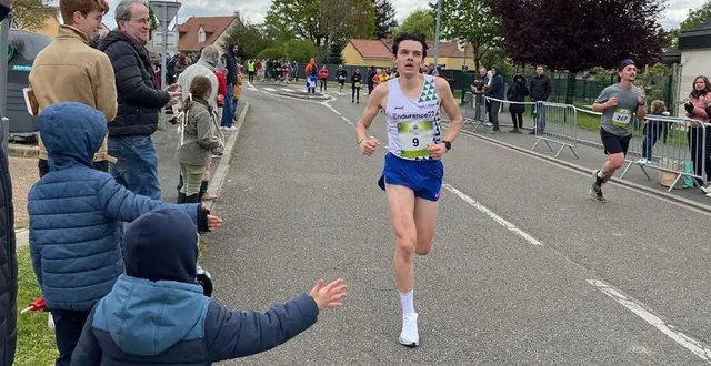 photo  mathis moutal a survolé les 10 kilomètres de sargé.  &copy;  le maine libre 