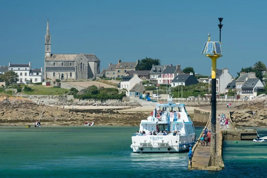 Une excursion en mer jusqu’à l’île de Batz depuis le port de Morlaix