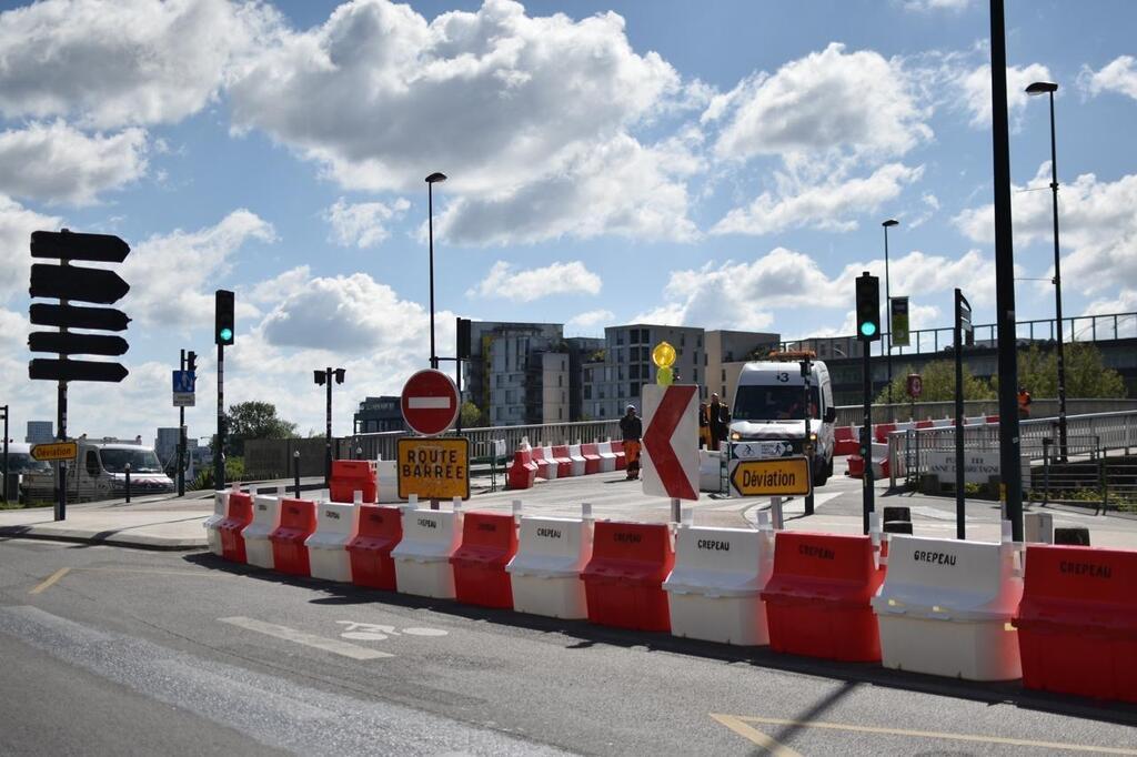 À Nantes, le pont AnnedeBretagne est fermé jusqu’ici, tout va bien