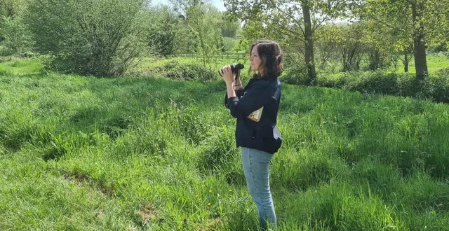 photo  alice seguineau présentera, jeudi, le refuge lpo et les aménagements réalisés depuis cinq ans.  &copy;  ouest-france 