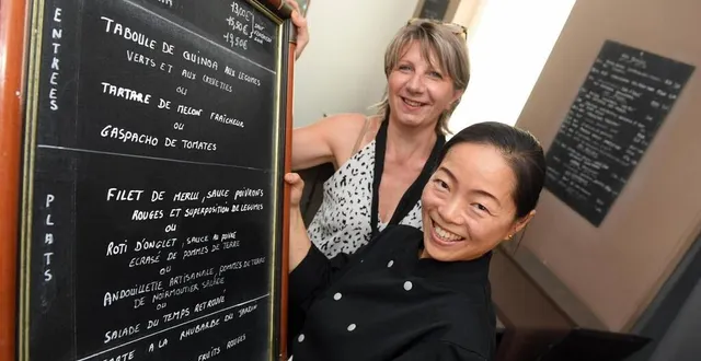 photo  angers, 2017. c’est fini au temps retrouvé pour la chef ninghao terrien et la patronne nadine david.  &copy;  archives co – josselin clair 