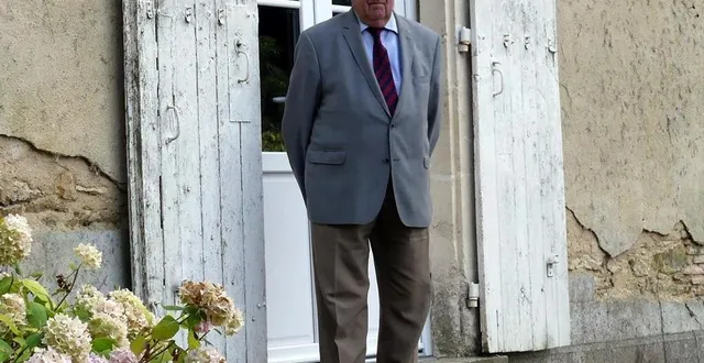 photo  l’engagement associatif a marqué la vie de jean-jacques caffieri. ici à 82 ans.  &copy;  archives ouest-france 