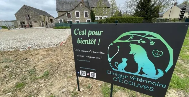photo  la nouvelle clinique vétérinaire devrait ouvrir ses portes avant la fin de l’année 2024, rue nicolas-appert, à alençon.  &copy;  ouest-france 