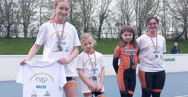 photo  les médaillés.  &copy;  le maine libre 