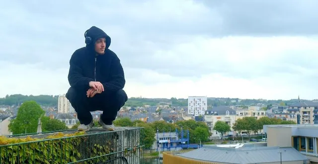 photo  linf, jeune rappeur du mans (sarthe), a sorti un premier ep à la fin de l’année 2023.  &copy;  ouest-france 