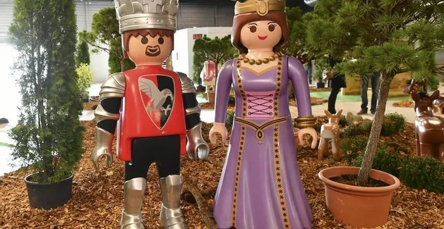 photo  les expositions playmobil séduisent un public nombreux en sarthe.  &copy;  archives le maine libre 