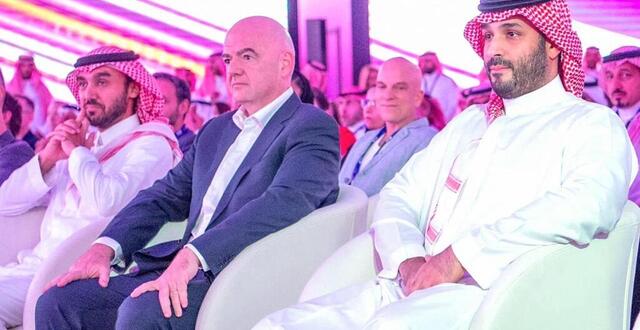 photo  le géant pétrolier saoudien aramco devient « partenaire mondial majeur » de la fédération internationale de football jusqu’à fin 2027. 