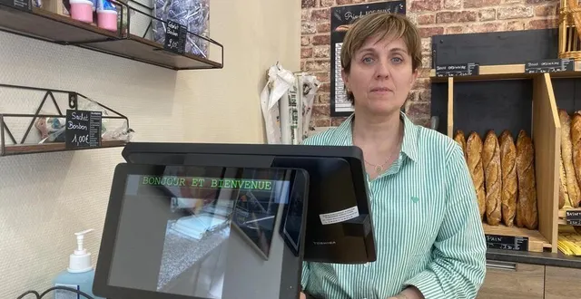 photo  magali reine, boulangère aux gourmandises de montsort à alençon, raconte la tentative d’extorsion qu’elle a subie le 18 mars 2024.  &copy;  ouest-france 