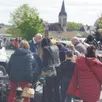 photo  dimanche, de nombreux visiteurs sont venus profiter des 250 stands dressés sur le parking du supermarché. 