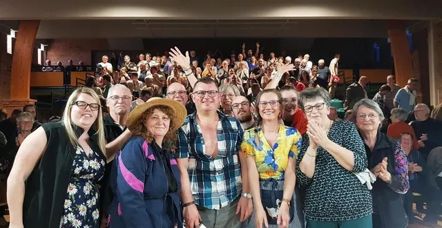 photo  la dernière représentation de « l’amour vache » a été un véritable triomphe.   &copy;  le maine libre 