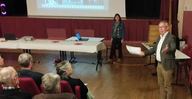 photo  guy cosme a présidé l’assemblée générale du centre cascade.  &copy;  le maine libre 