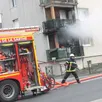 photo un incendie s’est déclaré vers 10 h, ce vendredi 26 avril 2024, dans un logement de sarthe habitat à sablé-sur-sarthe.