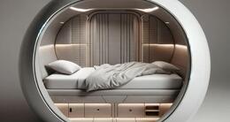 Info insolite  maxime duclos, fondateur de la marque maxisom, a imaginé des cabines à sieste pour les salariés qui manquent de sommeil. 