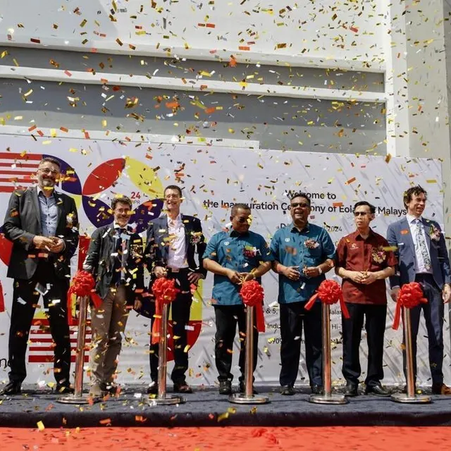 photo eolane a inauguré sa nouvelle usine en malaisie.  ©  eolane