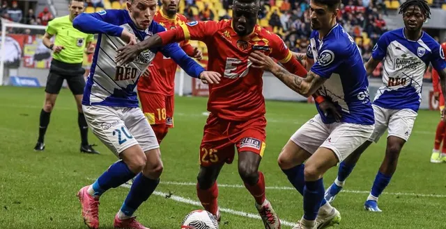 photo  dame gueye a ouvert le score dès la sixième minute pour le mans fc, mettant ses coéquipiers sur de bons rails pour la victoire.  &copy;  archives le maine libre 