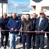 photo  franck poquin, maire, a coupé le ruban tricolore. à sa gauche, nicolas guérin, responsable du développement chez nexity, et daniel pasdeloup, adjoint aux espaces verts, qui a suivi la réalisation du projet du début à la fin. 