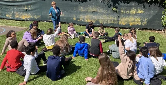 photo  au total, l’association est intervenue auprès de cinq classes des écoles fertoises.  &copy;  wings of the ocean 