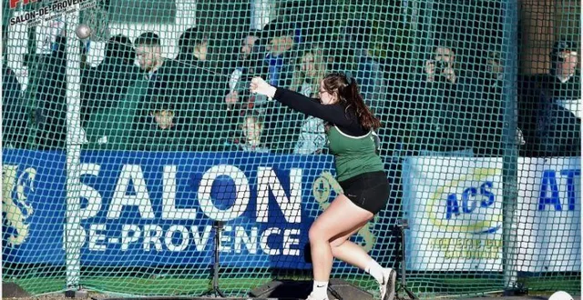 photo  manon pennetier était en février aux championnats de france hivernaux.  &copy;  athletic club salonais 