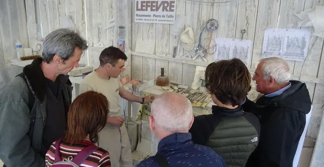 photo  avant l’été, les dernières visites du chantier de l’église notre-dame-des-marais seront organisées.  &copy;  pays du perche sarthois 