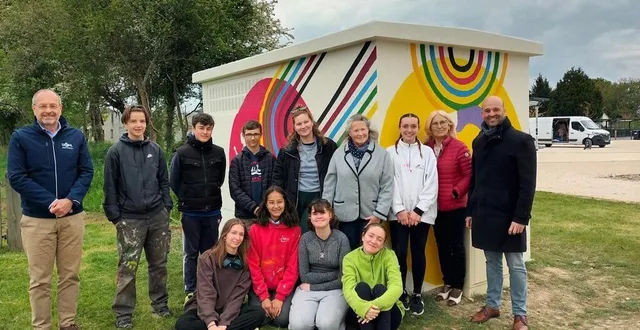 photo  un support de création parfaitement intégré au lieu et qui fait la fierté de tous les protagonistes du projet.  &copy;  ouest-france 