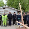 photo une vingtaine de jeunes ont travaillé avec des agents de la commune de précigné durant la première semaine de vacances scolaires pour se faire de l’argent de poche.