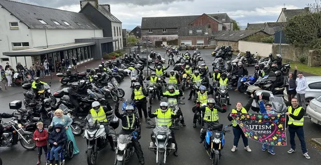 Carnoët. 100 motards ont roulé pour les enfants autistes - Lannion ...