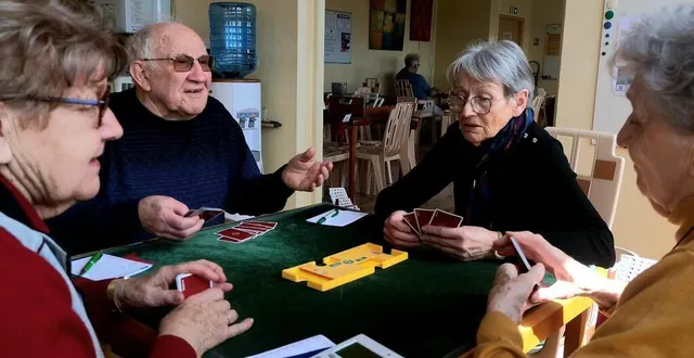 photo  le club de bridge de sablé-sur-sarthe (sarthe) fête ses 70 ans ce mercredi 1er mai 2024, à l’occasion du tournoi annuel.  &copy;  ouest-france 