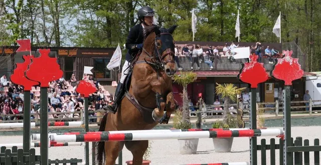photo  les passionnés de saut d’obstacles seront au rendez-vous ce week-end au pôle européen du cheval.  &copy;  le maine libre 