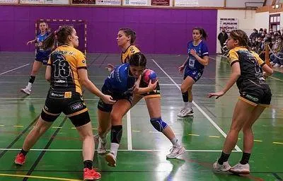 photo  en bleues, les joueuses de l’entente sarthoise reçoivent angers / ponts-de-cé ce samedi (21h).  &copy;  archives arnaud despelchain 
