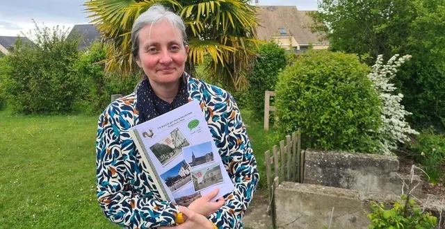 photo  céline bellée créatrice du livret de jeu.  &copy;  ouest-france 