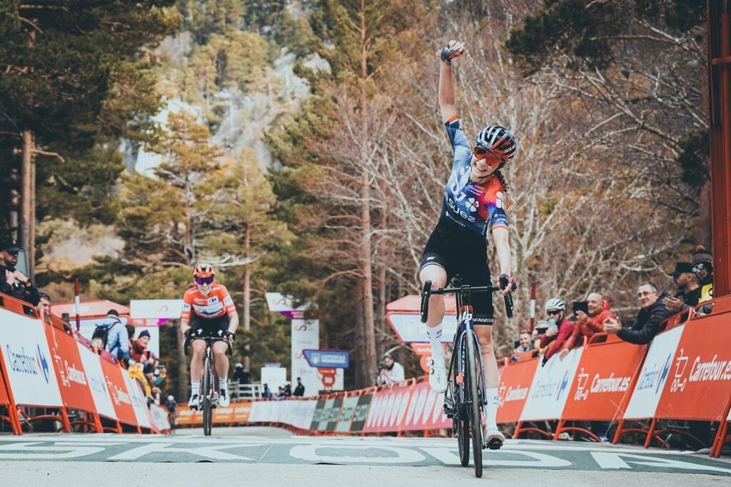 Vuelta féminine. La Française Évita Muzic remporte la 6e étape devant