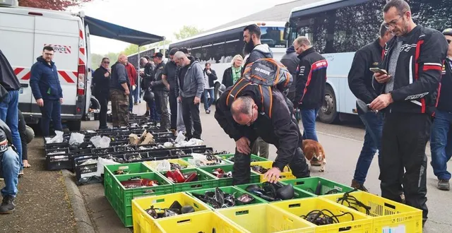 photo  c’est le moment de trouver la pièce détachée manquante, parmi les milliers présentées.  &copy;  archives ouest-france 