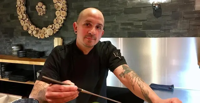 photo  michaël pankar a été vice-champion du monde de sushi en 2023 lors de la compétition à tokyo.  &copy;  dr 