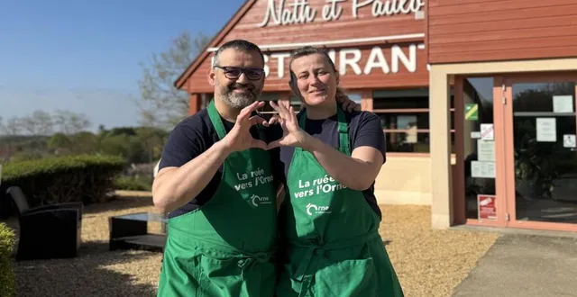 photo  paulo ferreira et nathalie leuliet ont décidé d’ouvrir leur restaurant à saint-langis-lès-mortagne, après s’être rencontrés dans un salon culinaire.  &copy;  ouest-france 