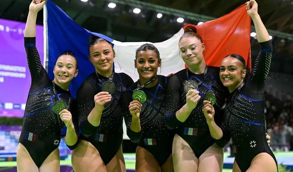 Gymnastique. La France médaillée de bronze par équipe lors des