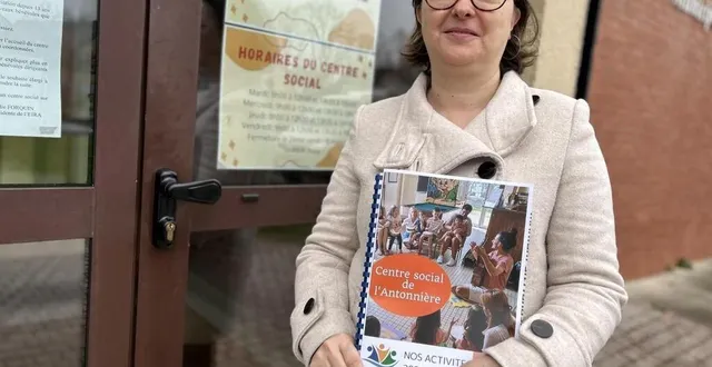 photo  en 2023 déjà, élodie forquin, présidente de l’association qui gère le centre social de l’antonnière depuis 2018, s’était battue pour que la structure reste ouverte.  &copy;  archives ouest-france 