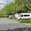 photo l’aire de camping-cars de précigné est ouverte officiellement depuis lundi 6 mai 2024, rue de la piscine.