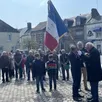 photo mercredi 8 mai 2024, deux médailles ont été remises par le maire jean-marie gaudin et le conseiller départemental josé collado aux porte-drapeaux gérard bonhomme (à droite) et raymond bourdon (tout à gauche) à bellou-en-houlme (orne).