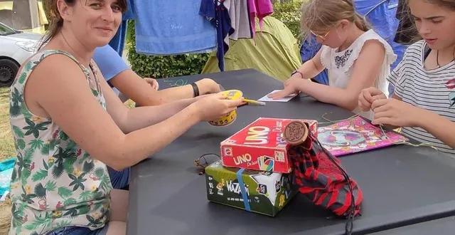 photo  marie lemarchand coordonne les activités des mini-camps d’été avec une vingtaine d’enfants par semaine.  &copy;  archives ouest-france 