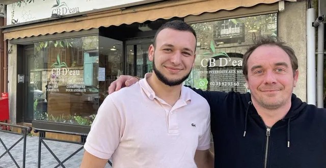 photo  pierre schweigart et damien chesnel sont les deux associés qui reprennent la boutique cb d’eau au 2, rue du pont-neuf, à alençon.  &copy;  ouest-france 