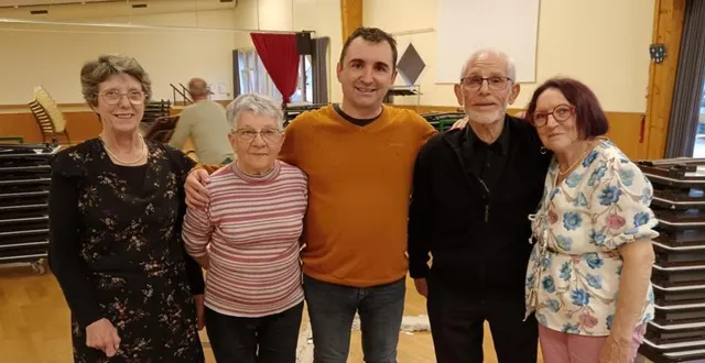 photo  les organisateurs du thé dansant.  &copy;  le maine libre 