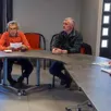 photo  responsables de l’esc, municipalité et bénévoles associatifs ont mis au point le programme de la guinguette à angrie 